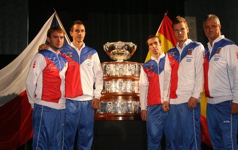 Mise začíná. Česká parta Minář, Rosol, Štěpánek, Berdych a kapitán Navrátil chtějí získat Davis Cup!