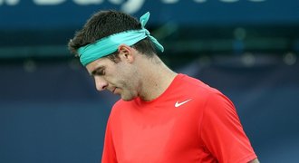 Smolař Del Potro! Argentinec znovu míří na operaci, letos už hrát nebude