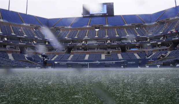 Déšť na US Open Déšť na US Open