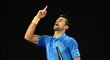 Novak Djokovič se drží na Australian Open