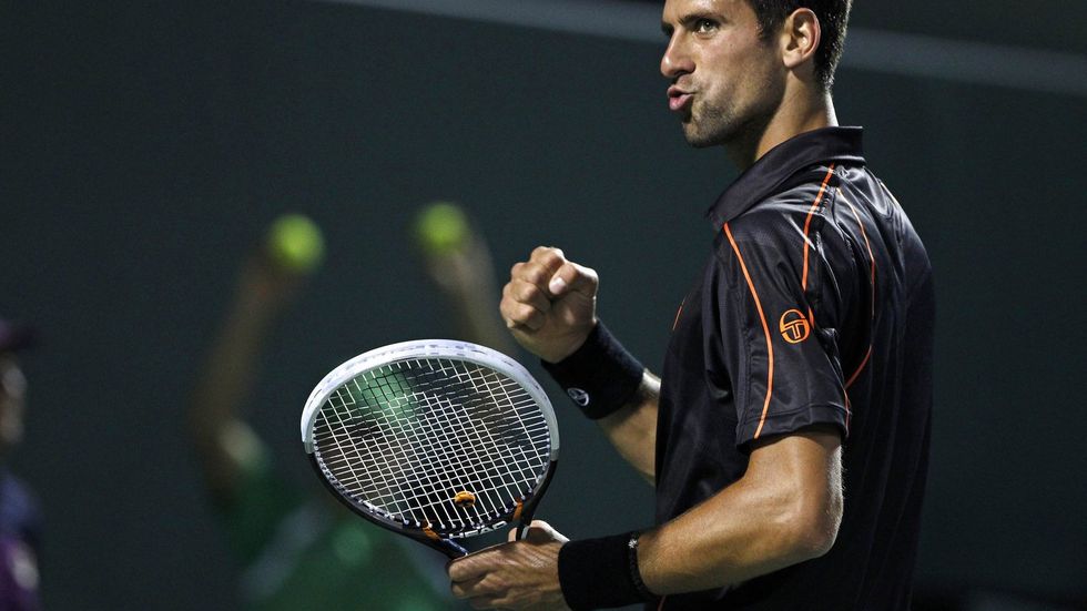 Srbský tenista Novak Djokovič zažívá parádní rok