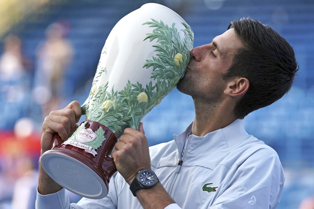 Novak Djokovič jako první tenista v historii má kompletní sbírku trofejí z devíti turnajů Masters.