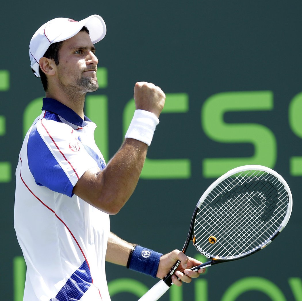 Djokovič vyhrál další turnaj, ve finále v Miami porazil Rafaela Nadala