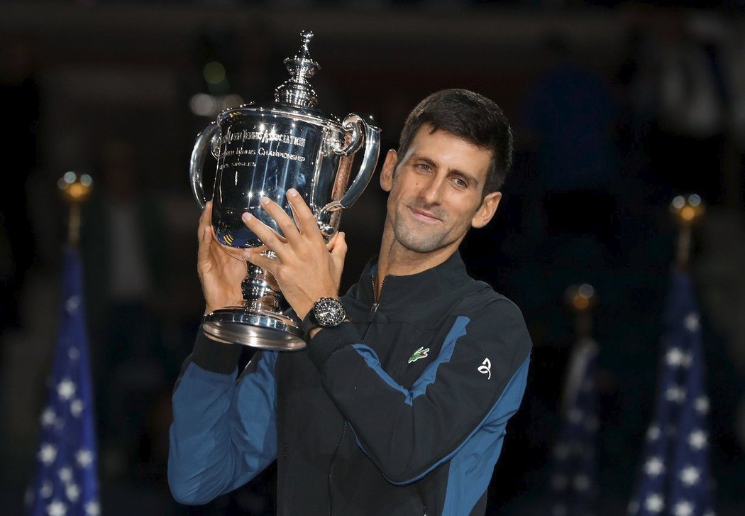 Novak Djokovič vyhrál potřetí v kariéře tenisové US Open.