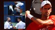 Srbský tenista Novak Djokovič se vrátil k nešťastné situaci, kdy míčkem trefil na US Open čárovou rozhodčí