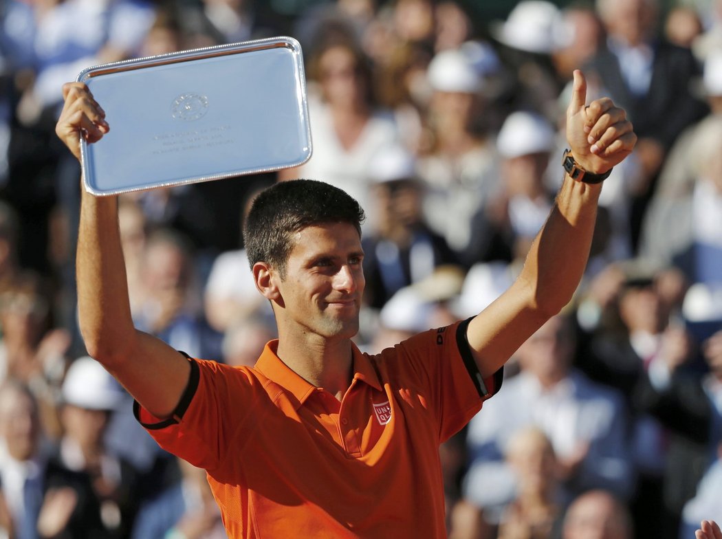 Novak Djokovič se dočkal od fanoušků obrovských ovací