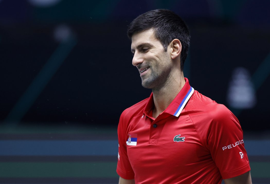 Srbský tenista Novak Djokovič