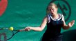 Chorvatská rodačka Jelena Dokičová během své aktivní kariéry na turnaji v Praze