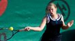 Chorvatská rodačka Jelena Dokičová během své aktivní kariéry na turnaji v Praze Chorvatská rodačka Jelena Dokičová během své aktivní kariéry na turnaji v Praze