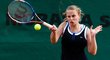 Chorvatská rodačka Jelena Dokičová během své aktivní kariéry na turnaji v Praze Chorvatská rodačka Jelena Dokičová během své aktivní kariéry na turnaji v Praze