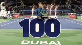 Federer dobyl stovku a vzpomínal: strach z neúspěchu i odebraná odměna