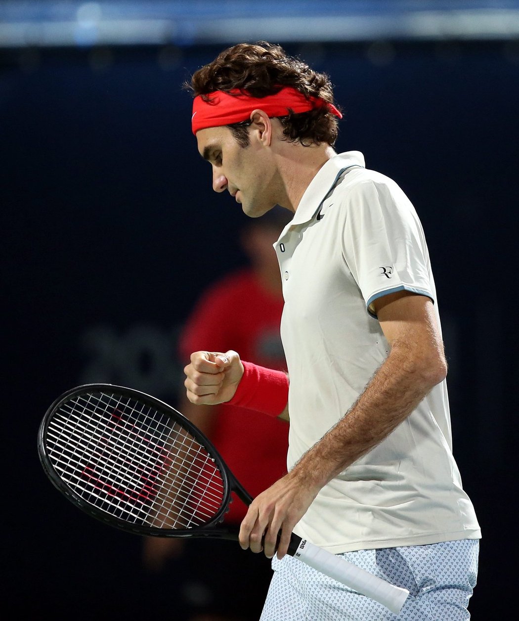 Roger Federer se nestačil divit, jaký odpor mu Radek Štěpánek ve druhém kole turnaje v Dubaji kladl