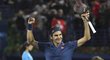 Roger Federer ovládl svůj stý turnaj, v Dubaji porazil Tsitsipase