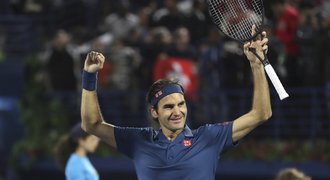 Triumf číslo 100! Federer ovládl turnaj v Dubaji díky odvetě z Australian Open