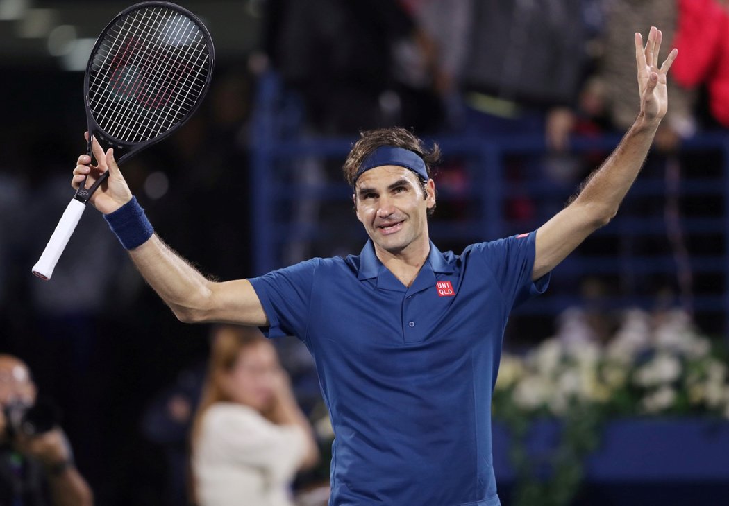 Roger Federer si v Dubaji zahraje o 100. titul v kariéře