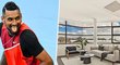Australský tenista Nick Kyrgios si pořídil nemovitost za téměř 26 milionů korun