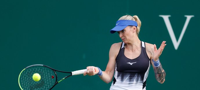 Česká tenistka Tereza Martincová slaví postup do čtvrtfinále na turnaji v Birminghamu