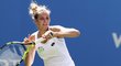 Kristýna Plíšková v prvním kole turnaje v Eastbourne proti domácí Naomi Broadyové