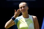 Česká tenistka Petra Kvitová se dostala do finále travnatého turnaje v Eastbourne.