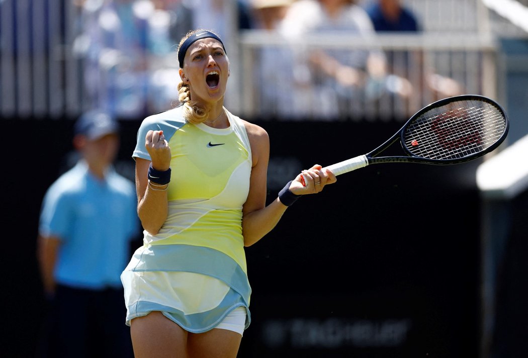 Petra Kvitová se před startem Wimbledonu namotivovala triumfem v Eastbourne