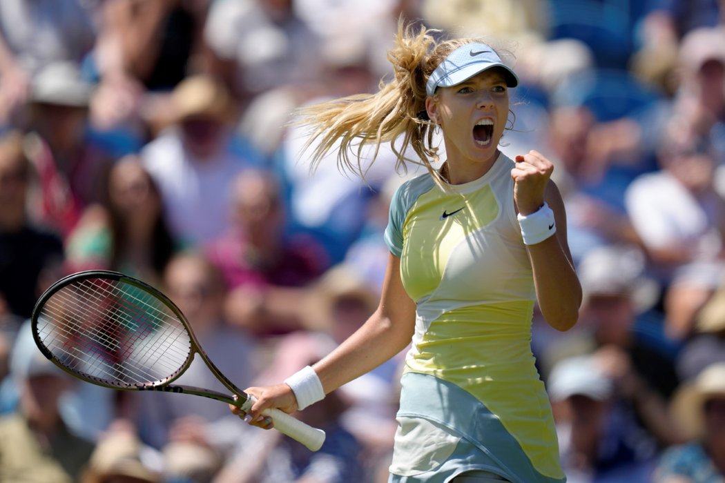 Britská tenistka Katie Boulterová se do čtvrtfinále turnaje v Eastbourne nepodívá, vypadla s Češkou Kvitovou