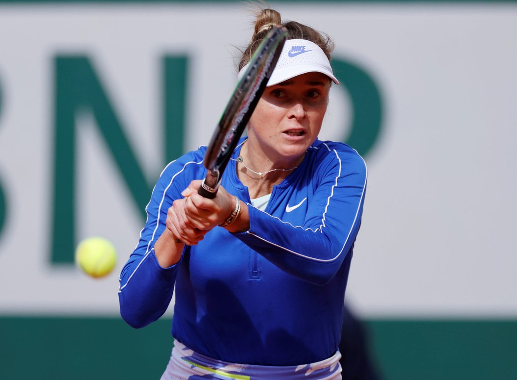 Elina Svitolinová ve čtvrtfinále French Open