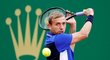 Britský tenista Daniel Evans vyřadil na turnaji v Monte Carlu světovou jedničku Novaka Djokoviče