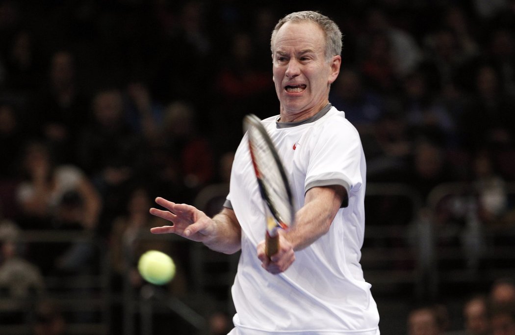 John McEnroe při hře