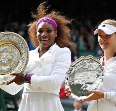 Wimbledonské finále se Serenou Williamsovou