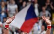 Lucie Šafářová se loučí s diváky v Prostějově po vítězné poslední čtyřhře své Fed Cupové kariéry