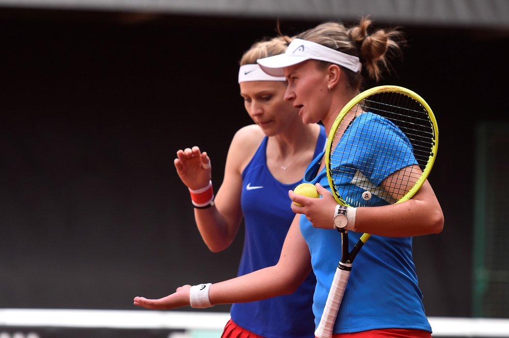 Lucie Šafářová nastoupila po boku Barbory Krejčíkové v baráži o Fed Cup proti Kanadě ke své poslední čtyřhře v kariéře v této soutěži
