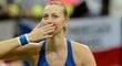 Petra Kvitová odehrála proti Švýcarce Bencicové skvělé utkání a zajistila českému týmu postup do semifinále Fed Cupu