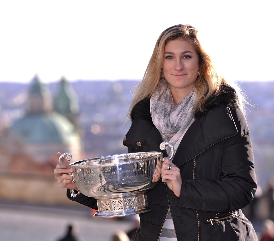Česká tenistka Denisa Allertová