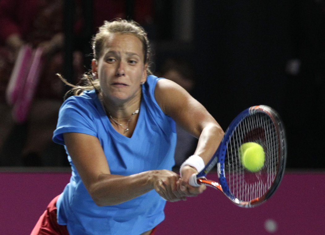 Semifinále Fed Cupu: Záhlavová-Strýcová vs. Kirsten Flipkensová