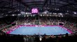 Německo - ČR, utkání prvního kola Světové skupiny tenisového Fed Cupu