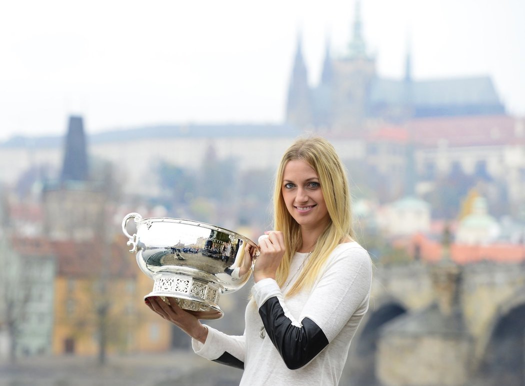 Petra Kvitová, nejlepší česká tenistka a klíčová postava při zisku Fed Cupu