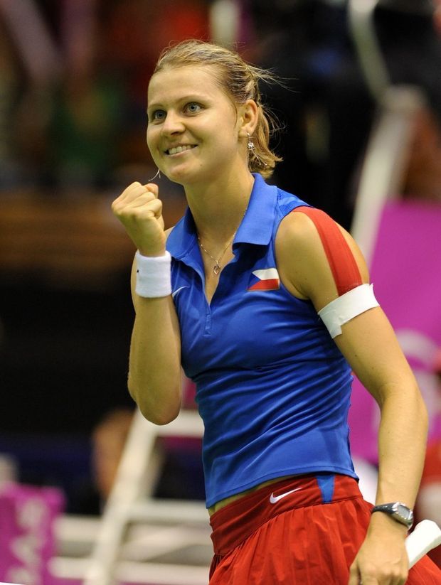 Šafářová se raduje Šafářová se raduje