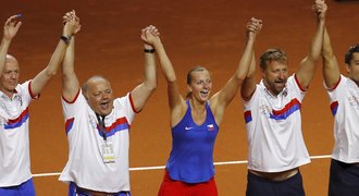 Kvitová smetla Kerberovou a zařídila finále Fed Cup. Češky doma vyzvou USA