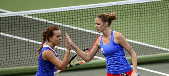 Barbora Strýcová ani Karolína Plíšková Česko v semifinále Fed Cupu v USA reprezentovat nebudou