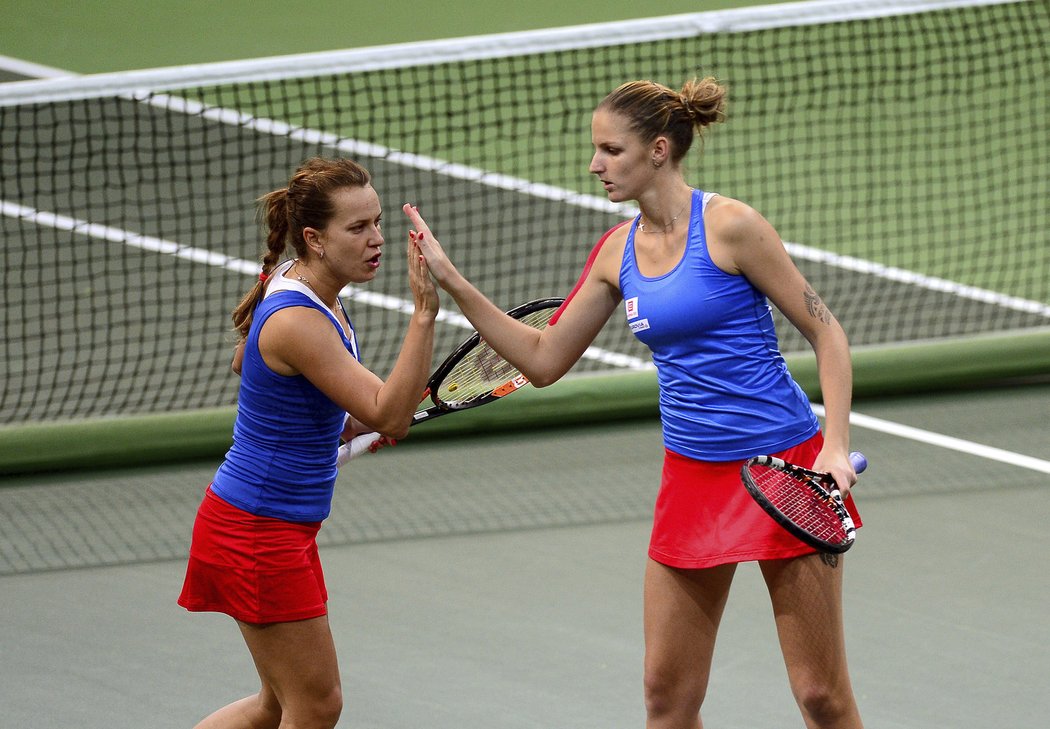 Barbora Strýcová ani Karolína Plíšková Česko v semifinále Fed Cupu v USA reprezentovat nebudou