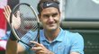 Roger Federer si zahraje v Halle o titul