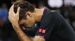 Roger Federer měl potíže s kolenem delší dobu