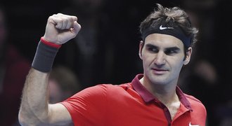 Federer je kousek od postupu! Na Turnaji mistrů vyhrál i druhý zápas