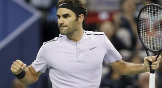 Šanghaj čeká bitva velikánů. Federer zdolal Del Potra, Nadal přehrál Čiliče