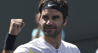 Federer byl s Čoričem kousek od porážky, na Indian Wells si však zahraje o titul