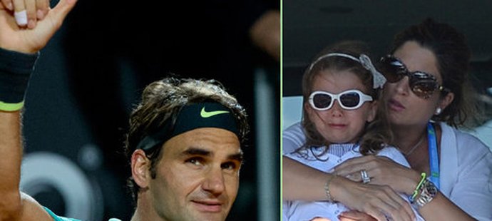 Roger Federer to nemá s výchovou dcer jednoduché