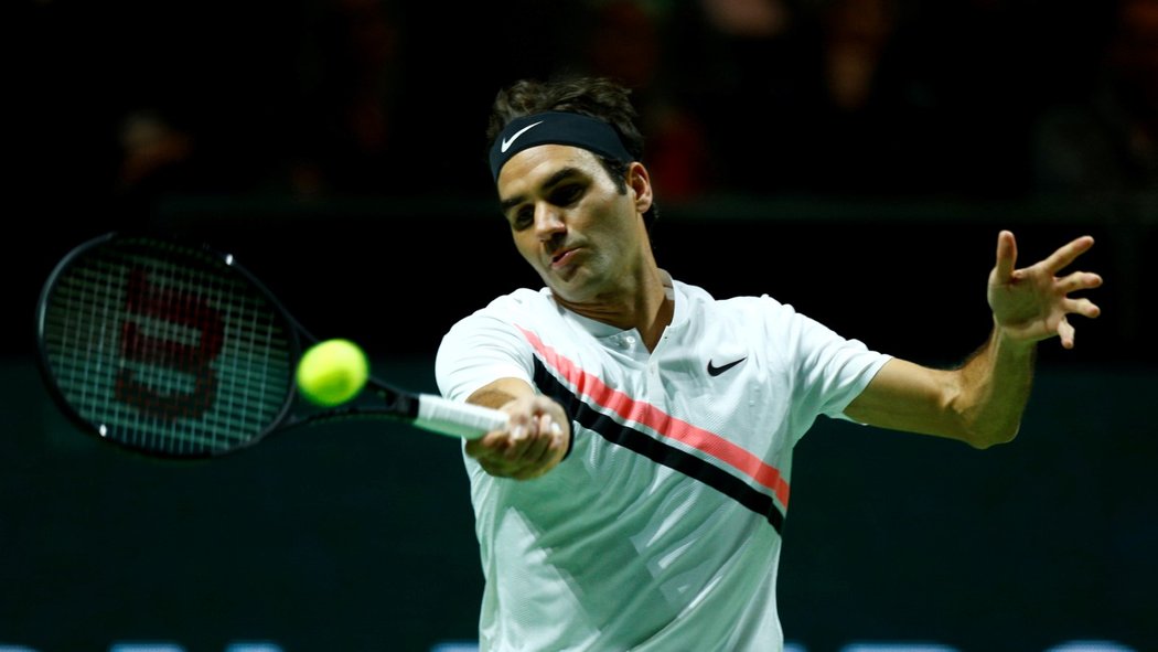 Švýcar Roger Federer ovládl tenisový podnik v Rotterdamu