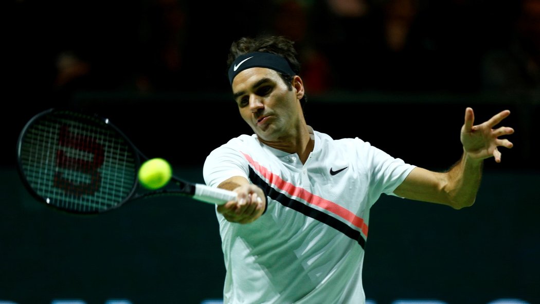 Roger Federer finále proti Dimitrovovi zvládl