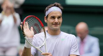 Tráva, to je něco pro Federera. Bývalý tenisový král vládl v Halle