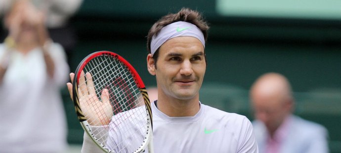 Roger Federer chystá útok na svůj osmý wimbledonský titul